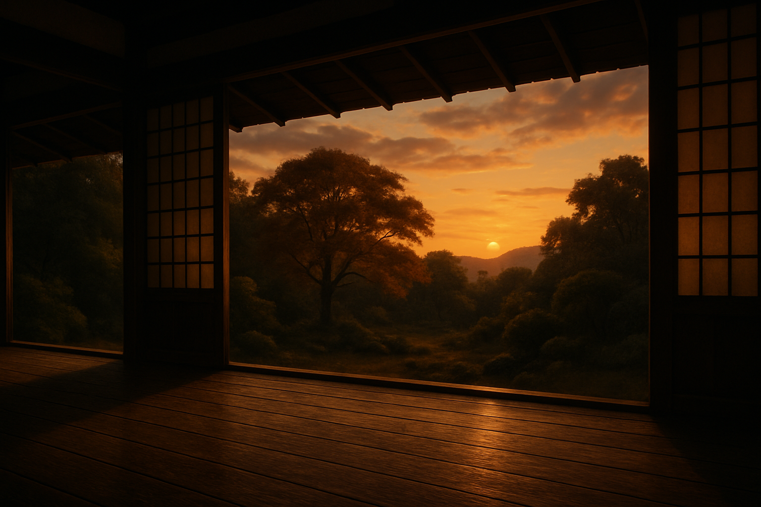 夕景